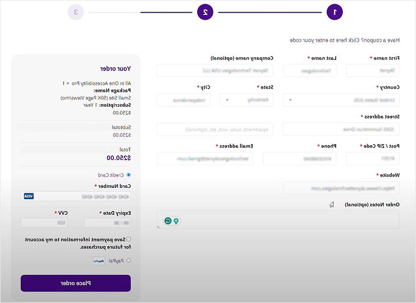 purchase plan all in one accessibility for Bitrix24